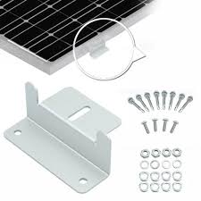 Delux boat deck solar panel fixing bracket kit